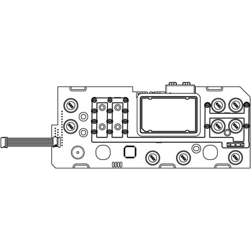 AEG gebruikersinterface-bord, set, TC4,TIR,Saffron,WD 8588076952924