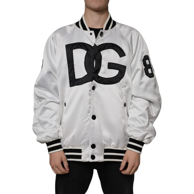 Bomber varsity DG logo Overisize Dolce & Gabbana