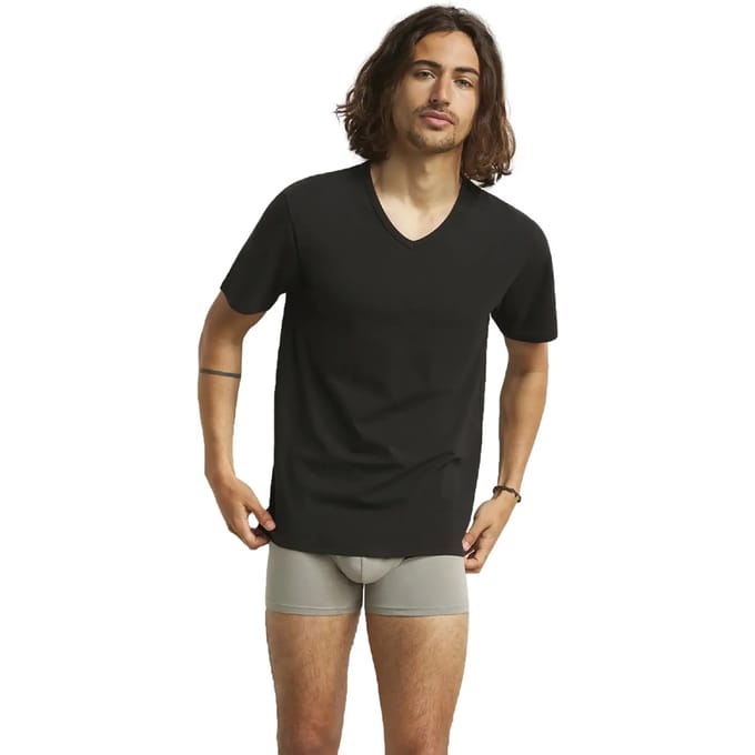 Set van 2 V-hals T-shirts DIM Regul'Activ Sport