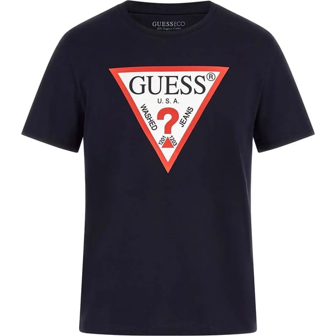 Logo T-shirt met ronde hals Guess CN Original