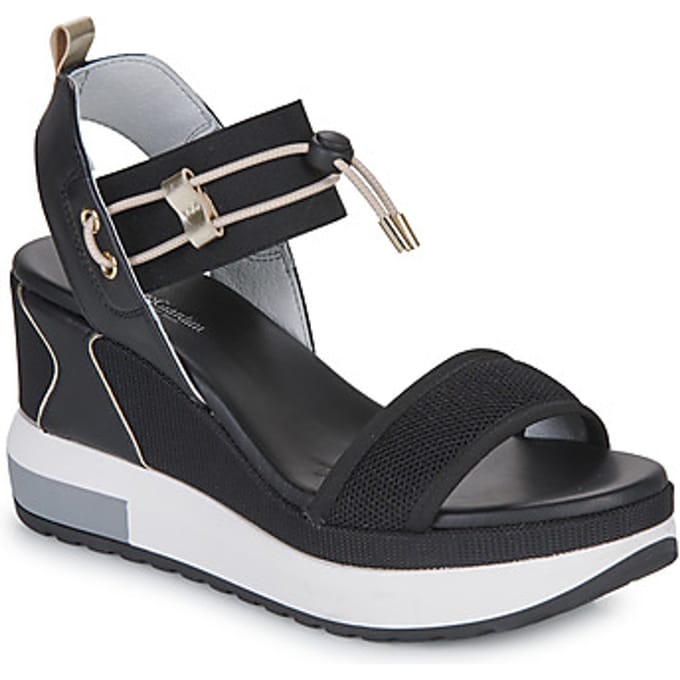 Sandalen met sleehak NeroGiardini E307753D-100