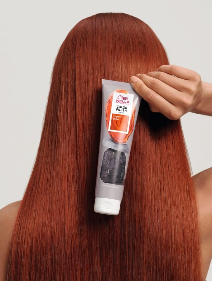 Wella Professionals Color Fresh Mask Copper Glow - 150ml - Kleurmasker - Haarmasker