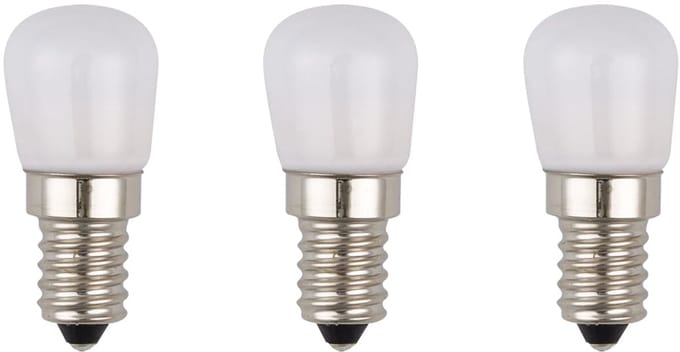 SPL E14 LED Lamp 1.5W - Warm Wit - 3000K - LED Buislamp P23 Opaal - 3 Stuks