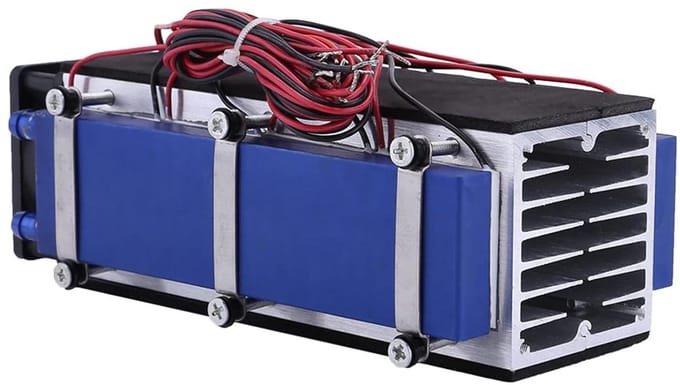 8-Chip Elektrische Koeler voor Luchtkoeling en Koelingsprojecten - 12V 576W - Efficiënt en Compact