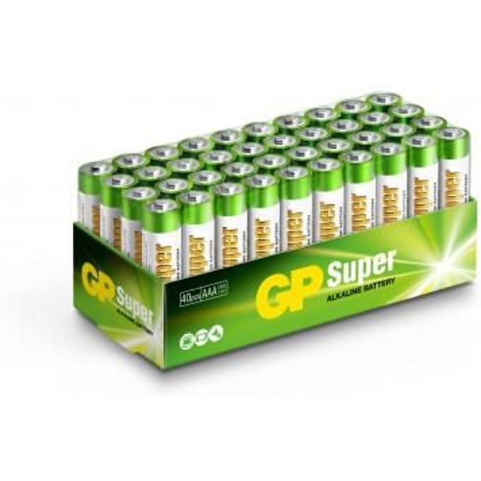 GP Super battery - 40 x AAA / LR03 - Alkaline