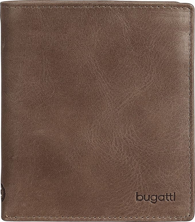 Bugatti Volo Portemonnee Leer 11 cm - Jongens - Staand formaat - braun