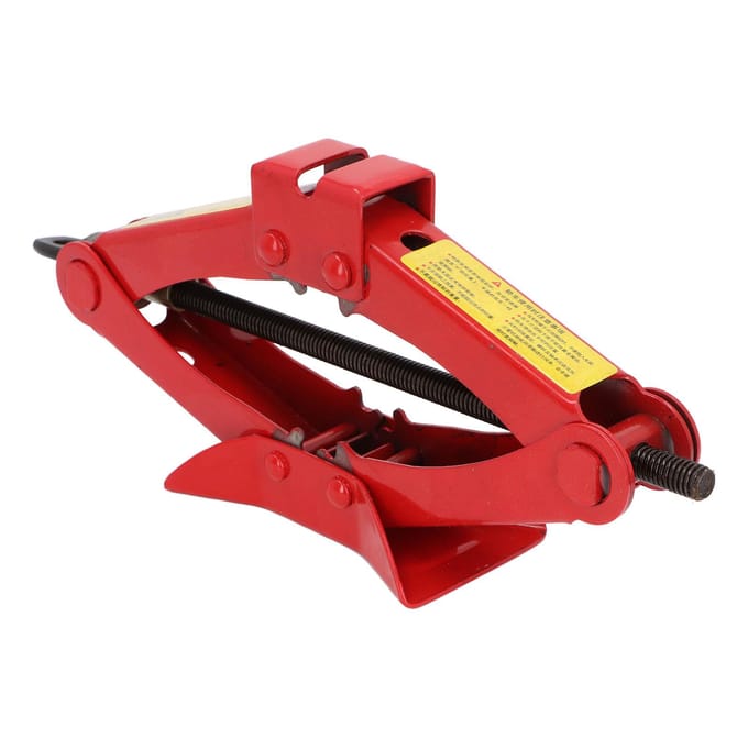 Schaarkrikset met arbeidsbesparende handgreep Draagbaar voor autolift 1763LB 0,8 ton capaciteit red