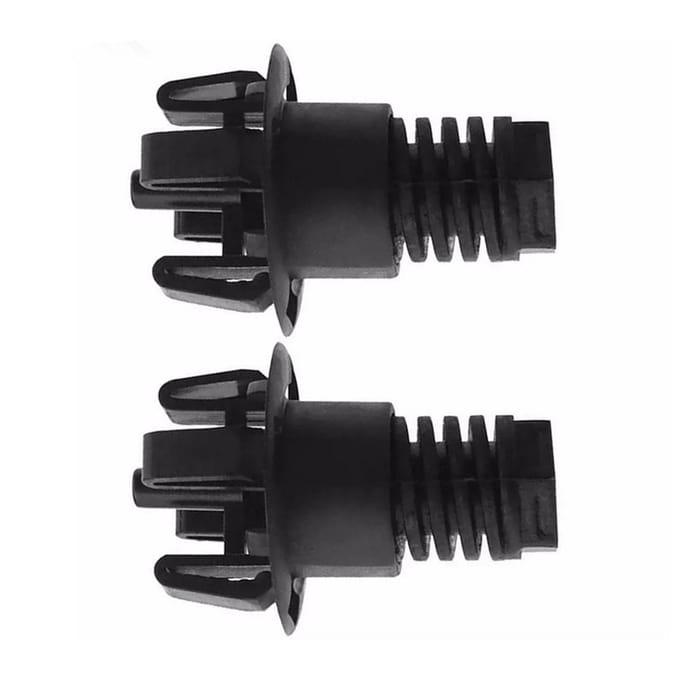 2 Stuks Motorkap Bumper Kussen Stopper Versteller Voor BMW Mini black