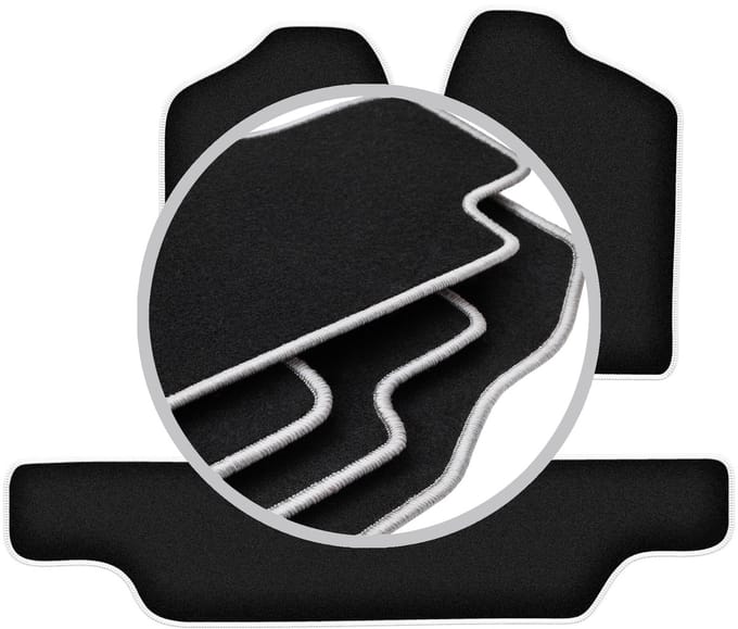CARLUX-SILVER automatten voor: Opel Frontera A 5-deurs (1991-1998)