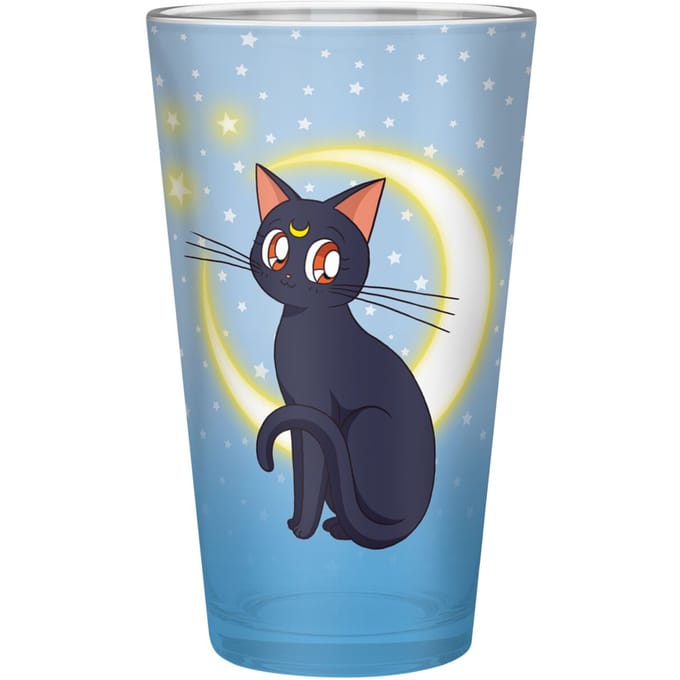 Sailor Moon - Anime Drinkglas - Luna & Artemis - voor Geen - meerkleurig