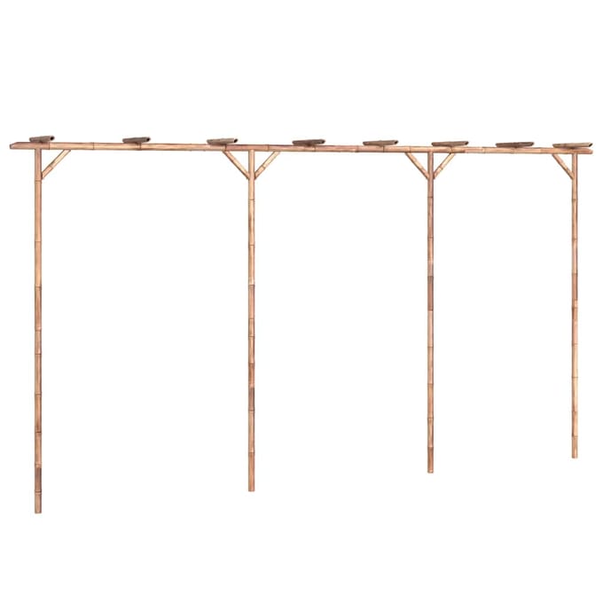 vidaXL - Pergola - 385x40x205 - cm - bamboe