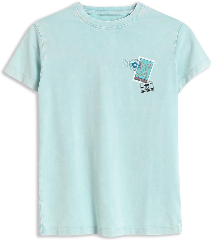 4PRESIDENT T-shirt jongens - Blue Radiance - Maat 152