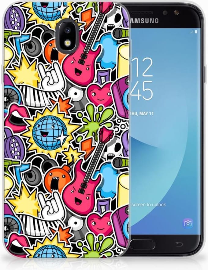 Samsung Galaxy J7 2017 | J7 Pro Silicone Back Cover Punk Rock