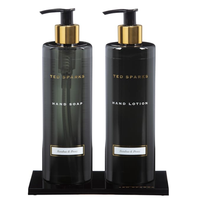 Ted Sparks Bamboo & Peony Hand | 390 ml + 390 ml | Set 2 st