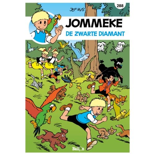 De Zwarte Diamant - Jommeke Strip - Nieuwe Look - Philippe Delzenne