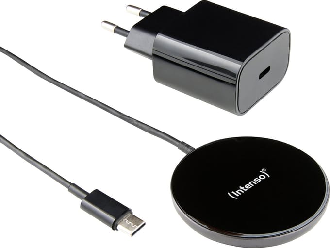 (Intenso) Magnetic Wireless QI Charger MB1 - zwart
