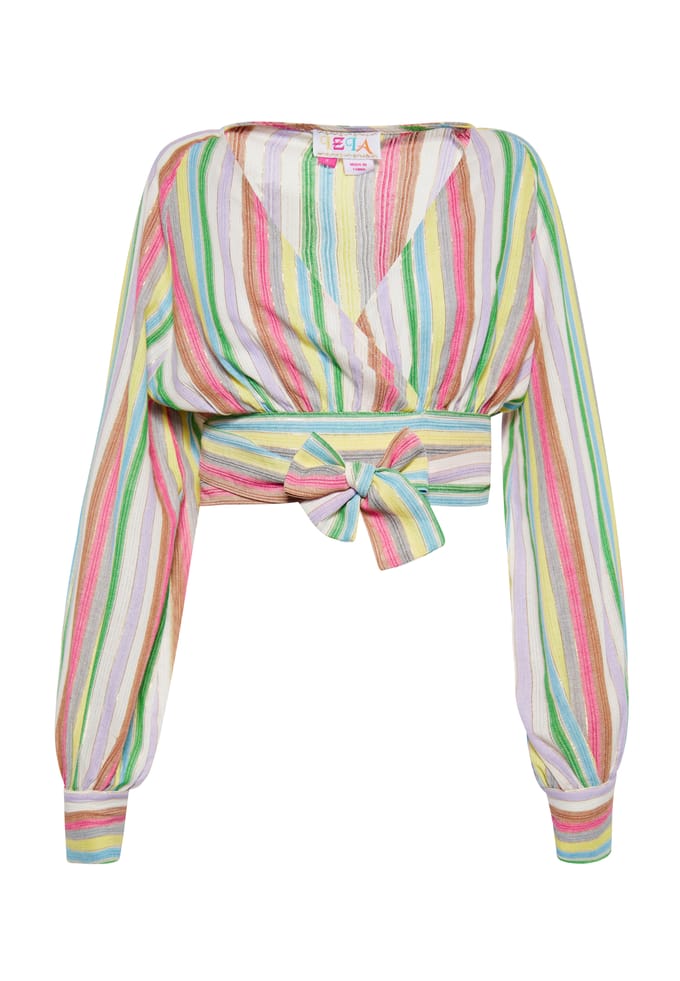 IZIA Blouse Dames Roze Veelkleurig