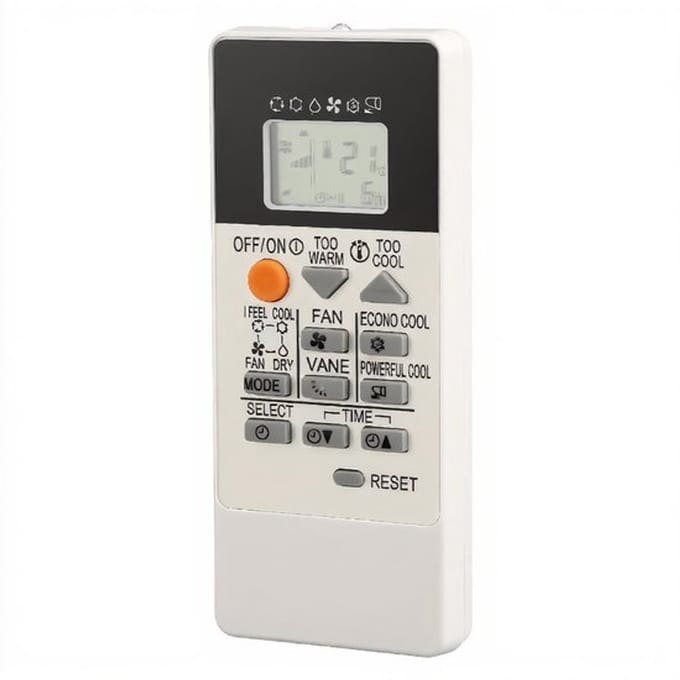 Allecto - Airconditioner Afstandsbediening - Vervangingsoptie
