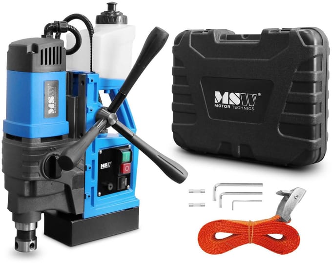 MSW Magneetboormachine - 1650 W - 290/510 tpm - boordiameter max. 16/50 mm 10062894