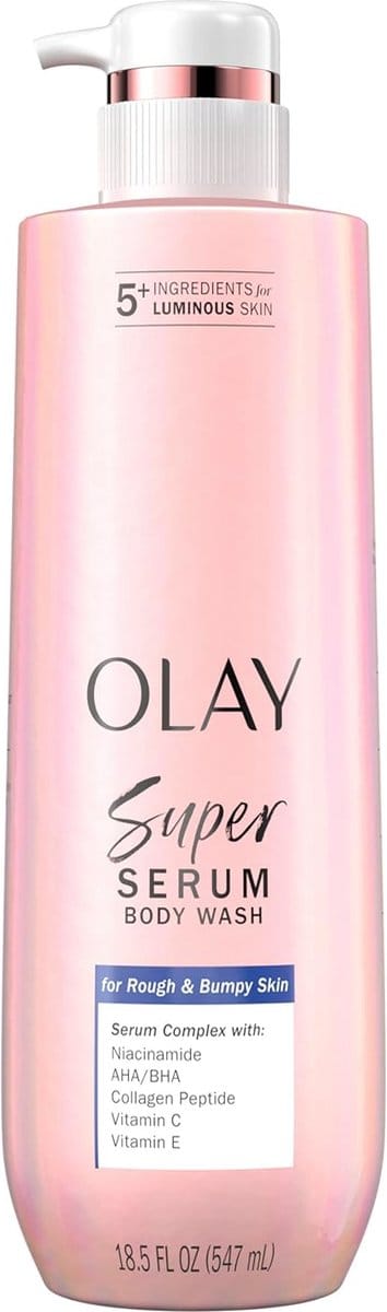 Olay Super Serum Body Wash for Rough & Bumpy Skin - 546ml