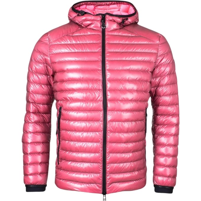 Belstaff Airspeed Pink Shiny Down Filled Jacket