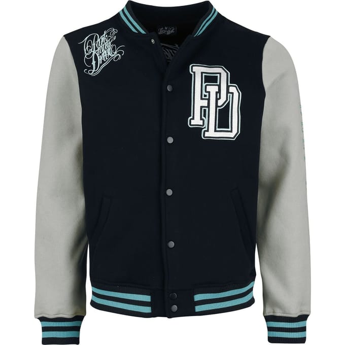 Parkway Drive Collegejas - Deep Blue Varsity Jacket - S tot 5XL - voor Mannen - meerkleurig