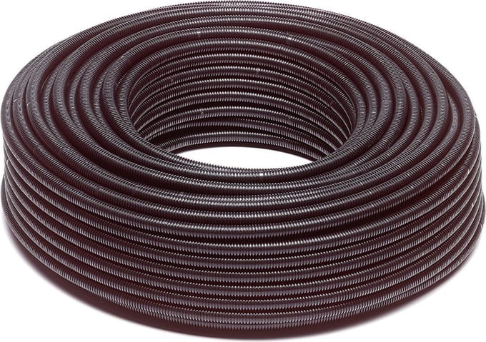 100-pack Wavin Flex Plastic geribbelde Kabelslang - 4603694100 - E28BE