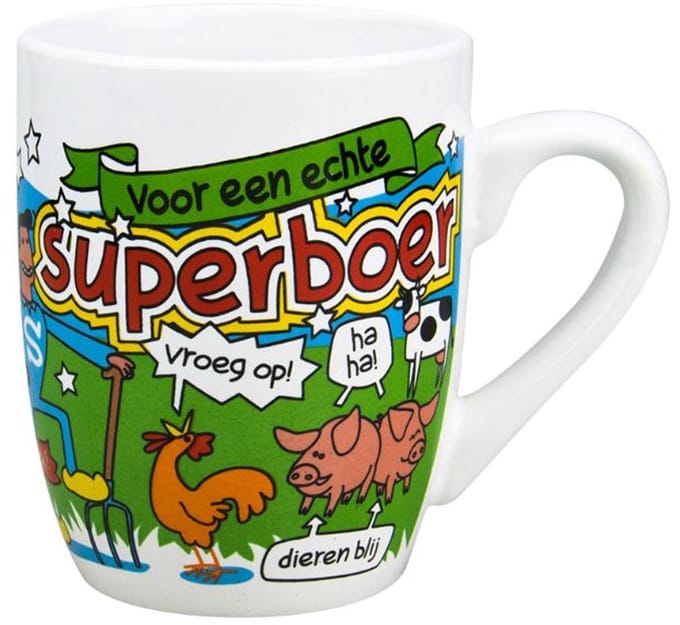 Cartoonmok - Superboer