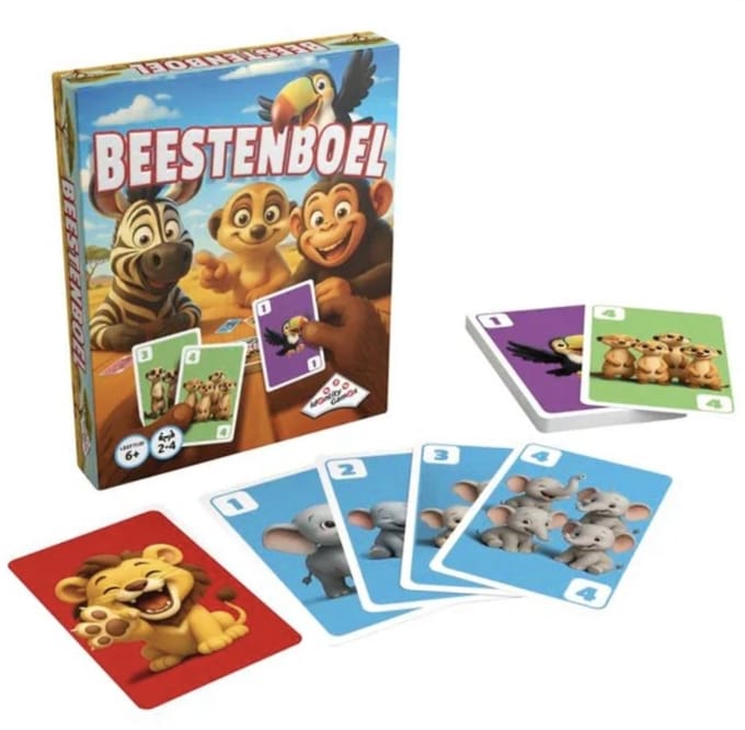 Identity Games - Beestenboel - Kaartspel