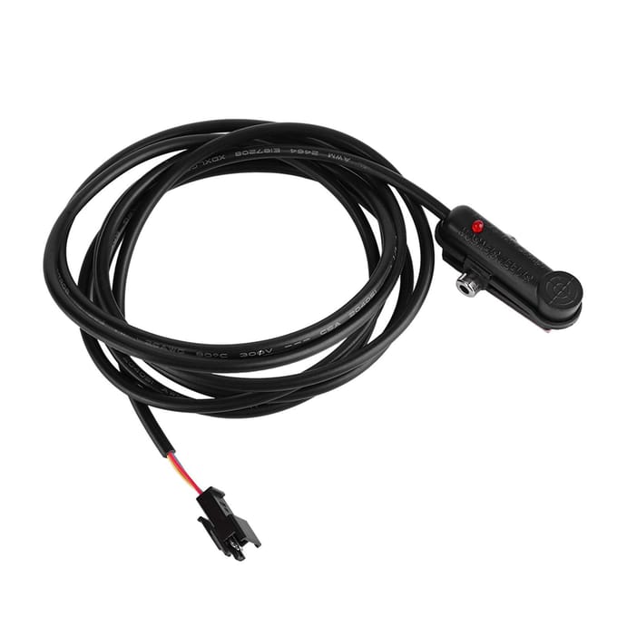 Externe Snelheidssensor Hall Magnetische Kop voor Elektrische Fiets Scooter Controller black