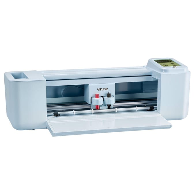 Machine de découpe vinyle, 305 mm, Cutter vinyle contrôlé par écran tactile avec kit de matériaux et d'outils, 5000+ Ressources de conception intégrées, Compatible avec Mac,