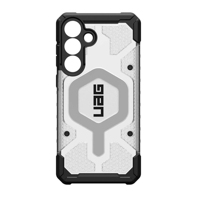 UAG Pathfinder Backcover Magnet geschikt voor Samsung Galaxy S25 FE - Ice / Silver