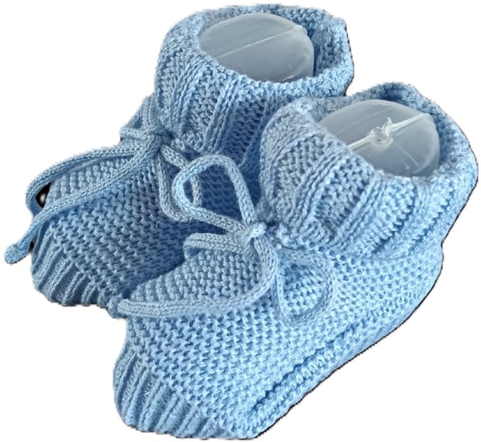Mac Ilusion Baby basis slofje | Azafata / blauw | newborn