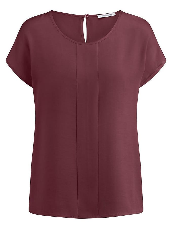 Blouse Van Peter Hahn rood