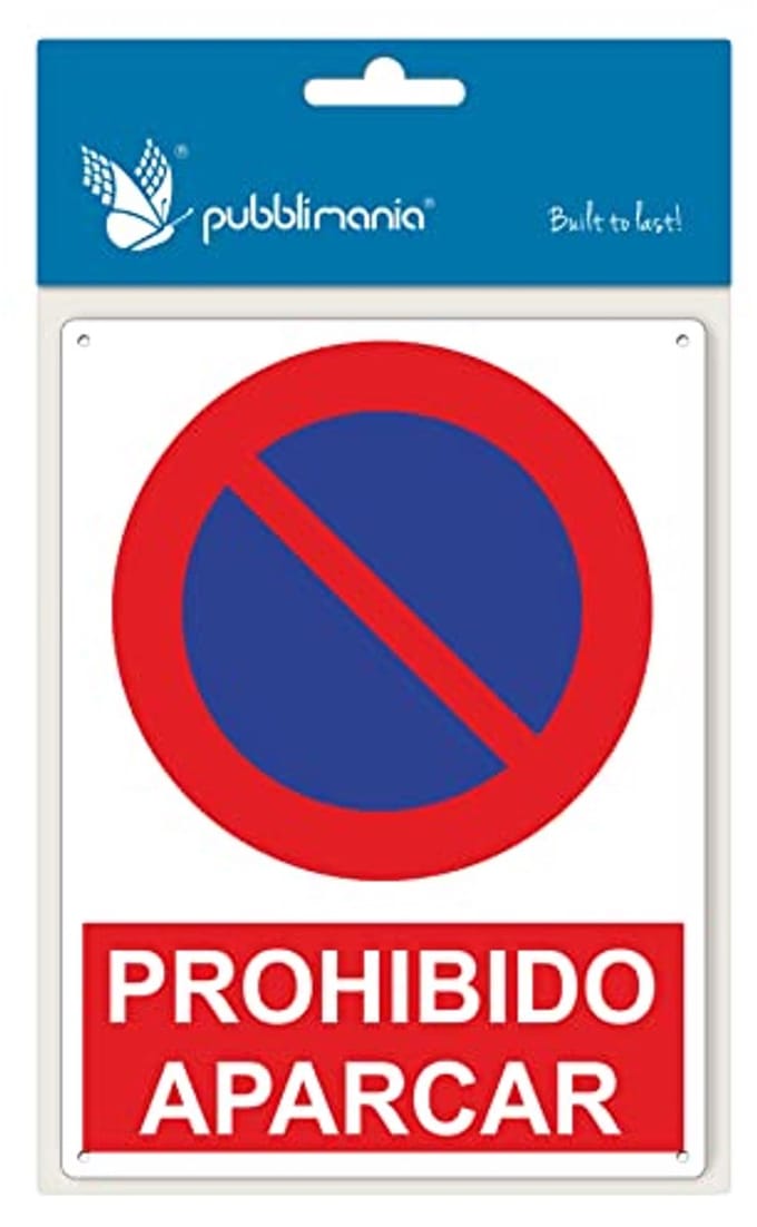 Verbodsbord parkeren - Aluminium 20 x 30 cm