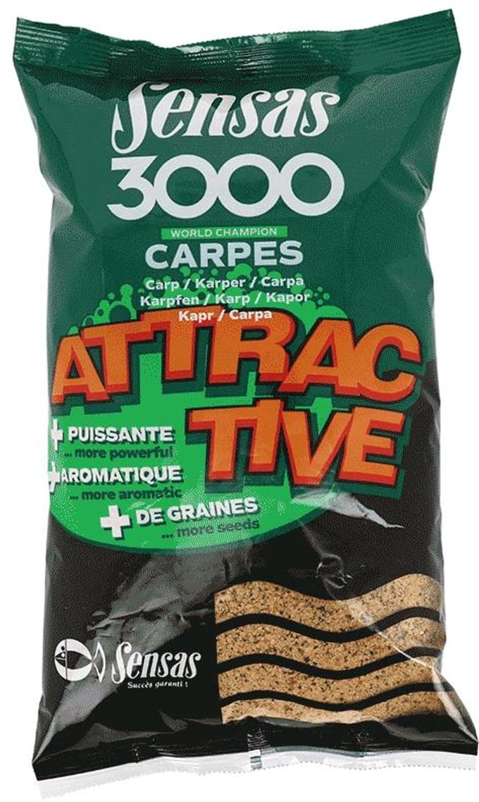 Sensas 3000 Attractief Karper | 1kg