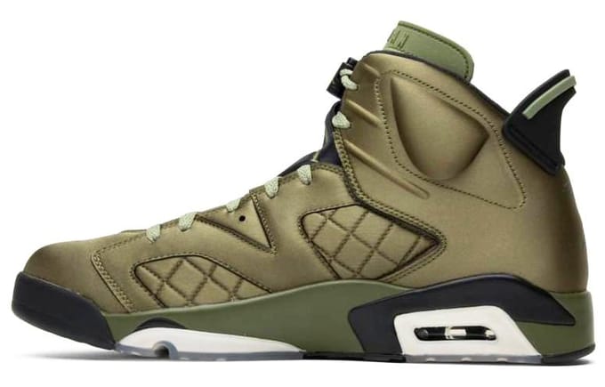 Jordan 6 Retro Pinnacle Promo Flight Jacket AH4614-303 42 black