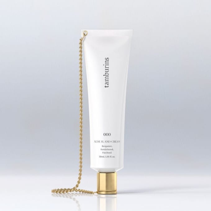 Tamburins Chain Handcrème 000 30ml – Sandelhout Patchouli Voedende Handcrème white