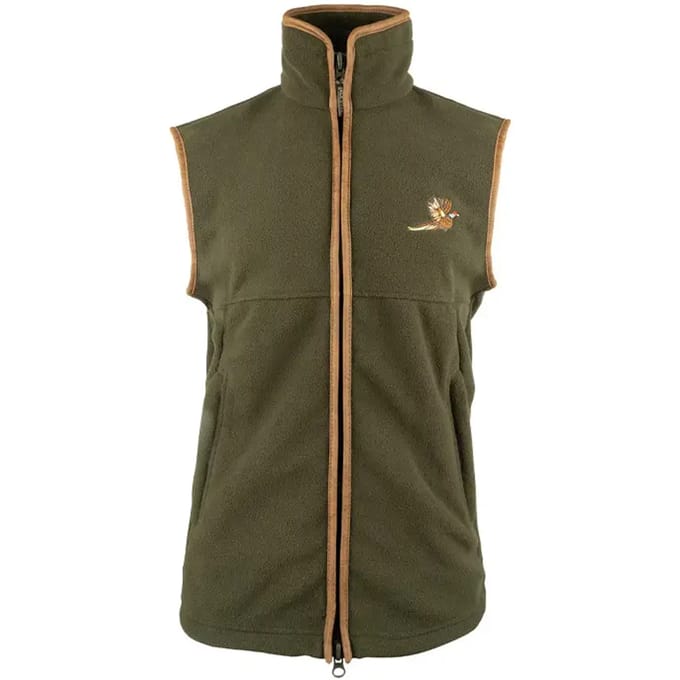 Mouwloze fleece full zip Jack Pyke