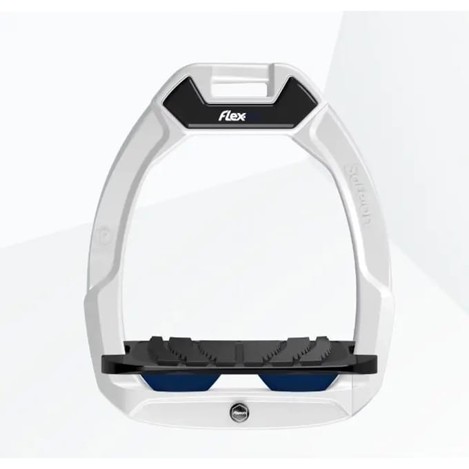 Veiligheidselementen voor paardrijden Met hellend grip Wit/Zwart/Marine Flex-On Safe-On