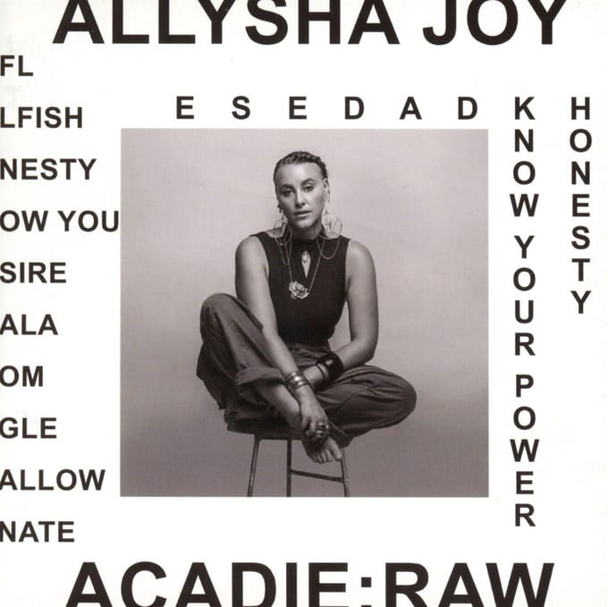 Allysha Joy - Acadia: Raw (CD)