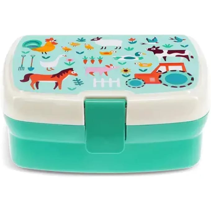 Lunchbox met tray - farmyard - boerderijtuin - Rex London