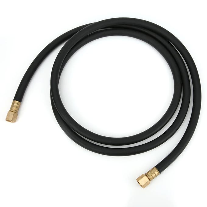 Tuyau de gaz inerte, argon, CO2, azote, air comprimé, écrou-raccord de soudage, 14 pouces, 2,0 m