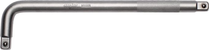 MJW - Hoekige Ratel - 1/2 Inch - 265 mm - Ergonomische Handgreep
