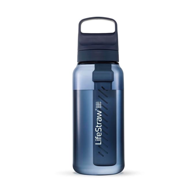LifeStraw waterfilterfles Go 2.0 Aegean Sea Blue 1 liter - Blauw