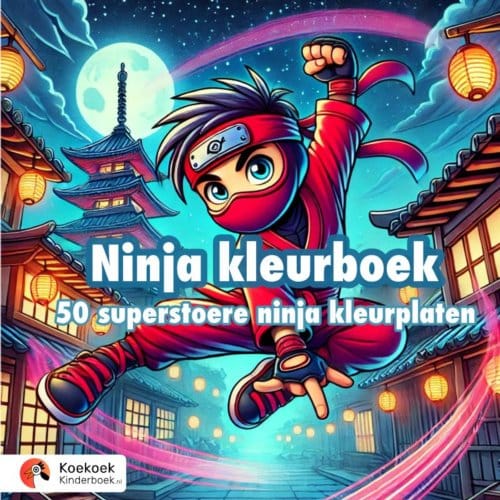 Ninja Kleurboek - Koekoek Kinderboek