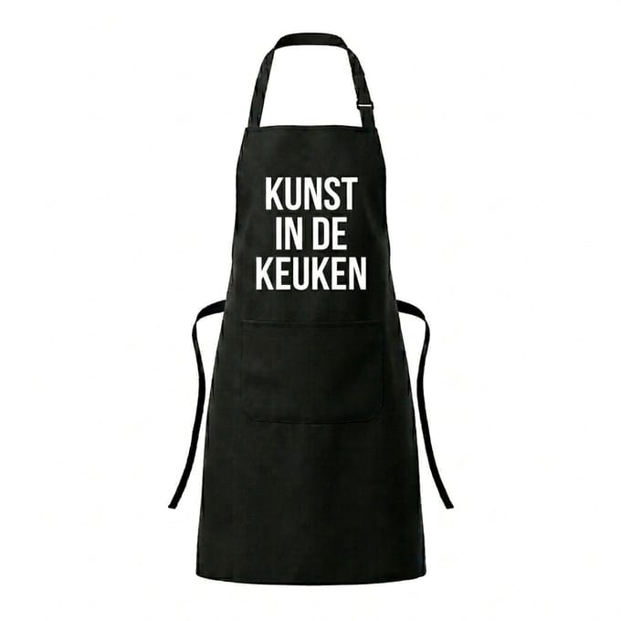 Kunst in de keuken Barbeque Schort | BBQ Zomer Schort | Keuken Schort
