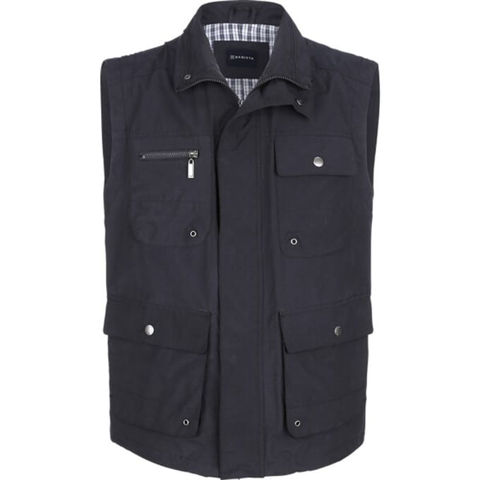 Babista herren Outdoorbodywarmer - 56 - donkerblauw - Plus Size