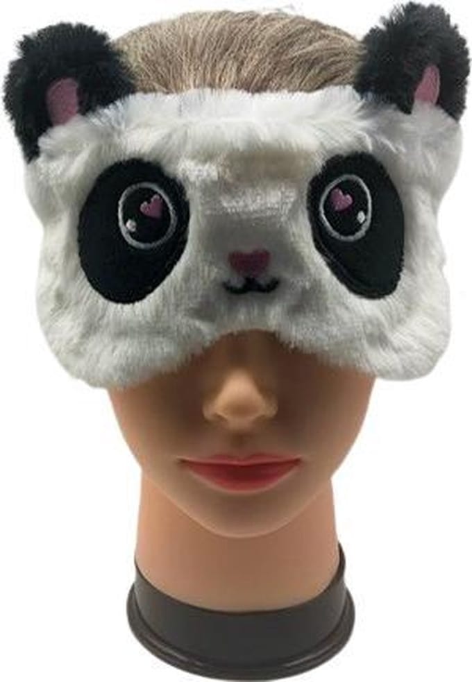 Slaapmasker Panda, Pluche, Oogmasker, Soft, Eye, Blinddoek, Eye Mask, Kinderen