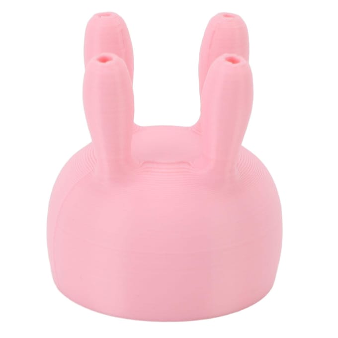 Roseate Tétine de Vache Bouchon de Carton de Lait Réutilisable Plastique Impression 3D Bouchon Verseur de Carton de Lait Déviateur pour Cuisine white